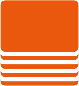 Cardstack Games Stack of Cards Icon Logo
